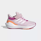 ADIDAS ULTRABOUNCE EL K 中大童 慢跑鞋 粉-HQ1299 17.5 粉紅色