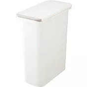 日本RISU｜(H&H系列)防臭按壓式垃圾桶20L(白色)