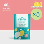【THE VEGAN 樂維根】純素植物性優蛋白-紅茶豆漿(40g) x 5包