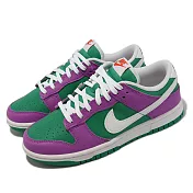 Nike 休閒鞋 Wmns Dunk Low 女鞋 綠 紫 經典 小丑 Joker FD9924-311