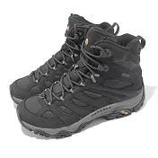 Merrell 越野鞋 Moab 3 APEX Mid WP 男鞋 黑 登山鞋 防水 黃金大底 ML037049
