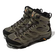 Merrell 越野鞋 Moab 3 APEX Mid WP 男鞋 棕 登山鞋 防水 黃金大底 ML037161