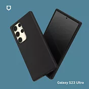 犀牛盾 Samsung Galaxy S23 Ultra (6.8吋) SolidSuit 經典防摔背蓋手機保護殼- 黑色