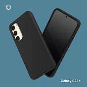 犀牛盾 Samsung Galaxy S23+ (6.6吋) SolidSuit 經典防摔背蓋手機保護殼- 黑色