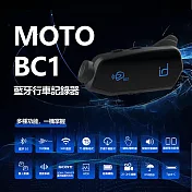 【2023全新上市】ID221 MOTO BC1行車記錄器藍芽耳機組 送32G記憶卡