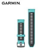 GARMIN Quick Release 22mm 矽膠錶帶  奔放藍