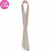 Dior 迪奧 金底白邊寬緞帶(100cm)(公司貨)