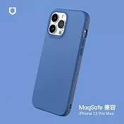 犀牛盾 iPhone 13 Pro Max (6.7吋) SolidSuit (MagSafe 兼容) 防摔背蓋手機保護殼- 鈷藍