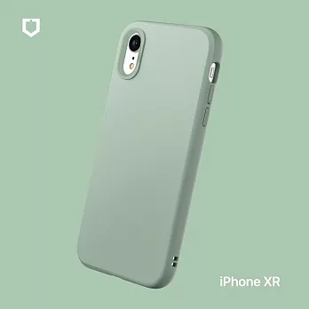 犀牛盾 iPhone XR (6.1吋) SolidSuit 經典防摔背蓋手機保護殼- 鼠尾草綠