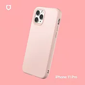 犀牛盾 iPhone 11 Pro (5.8吋) SolidSuit 經典防摔背蓋手機保護殼- 櫻花粉