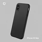 犀牛盾 iPhone XS Max (6.5吋) SolidSuit 經典防摔背蓋手機保護殼- 經典黑