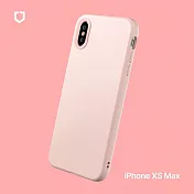犀牛盾 iPhone XS Max (6.5吋) SolidSuit 經典防摔背蓋手機保護殼- 櫻花粉