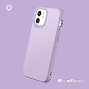 犀牛盾 iPhone 12 mini (5.4吋) SolidSuit 經典防摔背蓋手機保護殼- 紫羅蘭色