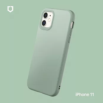 犀牛盾 iPhone 11 (6.1吋) SolidSuit 經典防摔背蓋手機保護殼- 鼠尾草綠