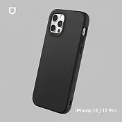 犀牛盾 iPhone 12 / 12 Pro (6.1吋) SolidSuit 經典防摔背蓋手機保護殼- 經典黑