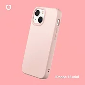 犀牛盾 iPhone 13 mini (5.4吋) SolidSuit 經典防摔背蓋手機保護殼- 櫻花粉