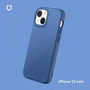 犀牛盾 iPhone 13 mini (5.4吋) SolidSuit 經典防摔背蓋手機保護殼- 鈷藍