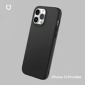 犀牛盾 iPhone 13 Pro Max (6.7吋) SolidSuit 經典防摔背蓋手機保護殼- 經典黑