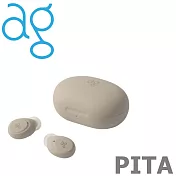 日本AG PITA美型輕巧真無線藍芽耳機 3色 VGP2023金獎 代理公司貨 保固一年 奶油
