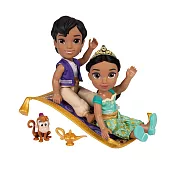 迪士尼公主 - 阿拉丁6吋娃娃雙人組