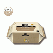 韓國RICO baby 金盞花有機天然厚款濕紙巾(Sensitive-無蓋20抽)-24入