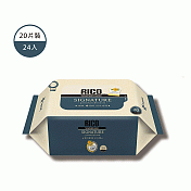 韓國 RICO baby 金盞花有機天然特厚款濕紙巾(Signature-無蓋20抽)-24入