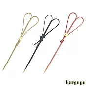 Bargogo 造型竹籤-剪刀串-紅色、黑色、原色(500入)