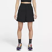 Nike AS W NSW ESSNTL WVN HR SHORT 女休閒短褲-黑-DM6248010 M 黑色