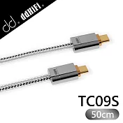 ddHiFi TC09S Type-C(公)轉Type-C(公)OTG線(50cm)