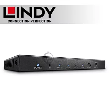 LINDY 林帝 HDMI 2.0 4K@60Hz 18G 一進四出 影像分配器 (38236)