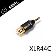 ddHiFi XLR44C 平衡XLR 4Pin(母)轉4.4mm(公)轉接頭