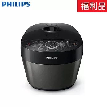 【箱損福利品】PHILIPS 飛利浦 5L 雙重溫控智慧萬用鍋 HD2141  灰黑色