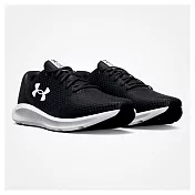 Under Armour 男 Charged Pursuit 3 4E寬楦慢跑鞋-黑-3025801-001 US9.5 黑色