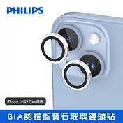 【PHILIPS】iPhone 14/14 Plus GIA認證藍寶石玻璃鏡頭貼 DLK5701/96