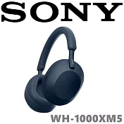 SONY WH-1000XM5 贈高級頭樑罩 HD降噪30MM特殊單體好音質 藍芽耳罩式耳機 新力索尼公司貨保固12+6個月 2色 午夜藍