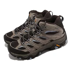 Merrell 登山鞋 Moab 3 Mid GTX 女鞋 棕 防水 避震 戶外 郊山 Vibram ML035816