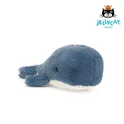 英國 JELLYCAT  小鯨魚 (藍)  Wavelly Whale Blue