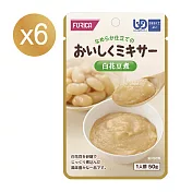 【日本FORICA】福瑞加 介護食品 日式香滑花豆 50gX6
