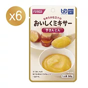 【日本FORICA】福瑞加 介護食品 日式香滑紅薯 50gX6