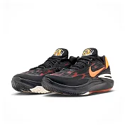 Nike AIR ZOOM G.T. CUT 2 EP 男籃球鞋-黑橘-DJ6013004 US7 黑色