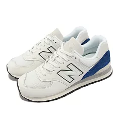 New Balance 休閒鞋 574 男鞋 女鞋 白 藍 麂皮 復古 經典 NB 紐巴倫 U574UI2─D