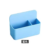 JIAGO 磁吸白板筆筒收納盒 藍色