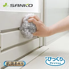 【SANKO】日本製抗菌地板清潔刷球(直徑12cm)