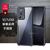 XUNDD訊迪 軍事防摔 小米 Xiaomi 13 Lite 鏡頭全包覆 清透保護殼 手機殼(夜幕黑)