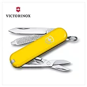 VICTORINOX 瑞士維氏 Classic Colors 系列 經典7用瑞士刀款58mm 0.6223.G 黃色