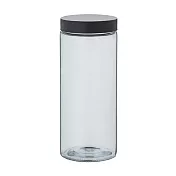 《KELA》Bera旋蓋玻璃密封罐(黑蓋2.2L) | 保鮮罐 咖啡罐 收納罐 零食罐 儲物罐