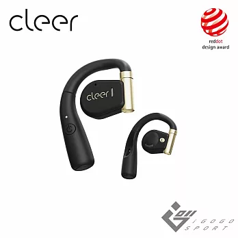 Cleer ARC 開放式真無線藍牙耳機  黑金色 - 充電盒版【18H續航】