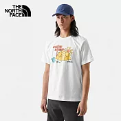 THE NORTH FACE M FOUNDATION CAMP S/S TEE - AP 男短袖上衣-白-NF0A7WF8FN4 3XL 白色