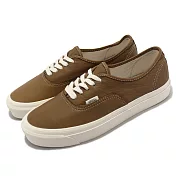 Vans 休閒鞋 Authentic 44 DX 男鞋 棕 皮革 環保材質 低筒 復古 VN0A54F2BRO