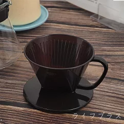 日本製NAKAYA扇形咖啡濾杯─2~4人─2入組